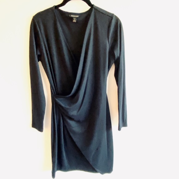 Banana Republic Black Wrap Dress - Picture 1 of 4